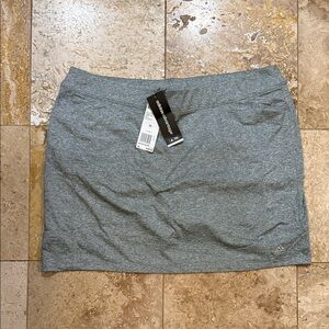 Adidas Women's Heather Gray Mini Skirt